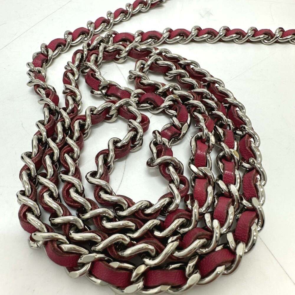 CHANEL Lambskin Leather Logo Shoulder Bag - Picture 7 of 15